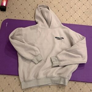 White Fox Boutique Light Gray Hoodie